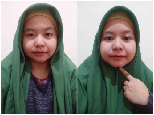 4 Cara Memakai Hijab Segiempat