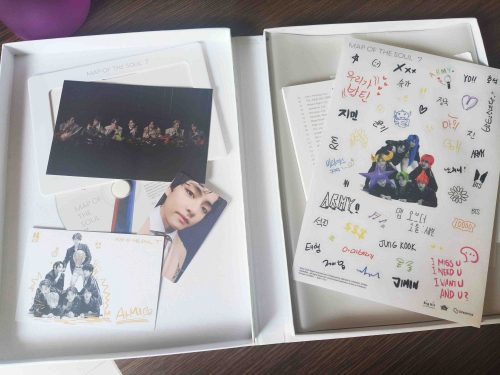 menjadi fans BTS ARMY - Album BTS Map Of the soul MOTS 7
