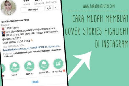 Cara Mudah Membuat Cover Stories Highlight di Instagram