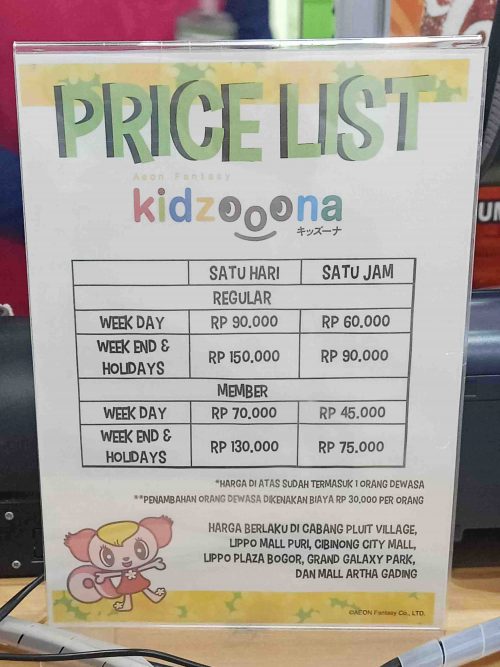 Pricelist Kidzoona Bogor - Mendapatkan HTM Playground Anak Murah di Traveloka Xperience