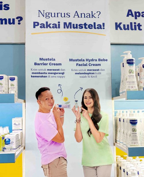 Ngurus anak Pakai Mustela ala Ringgo Agus dan Sabai Dieter