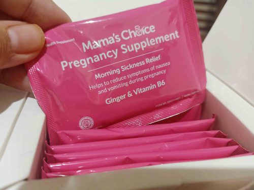 Pereda Mual Saat Hamil ala Mama's Choice Pregnancy Supplement - Morning Sickness Relief