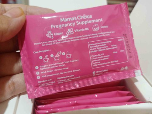 Pereda Mual Saat Hamil ala Mama's Choice Pregnancy Supplement - Morning Sickness Relief