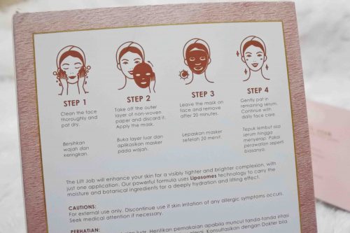 Beauty Boss Sheet Mask - The Lift Job