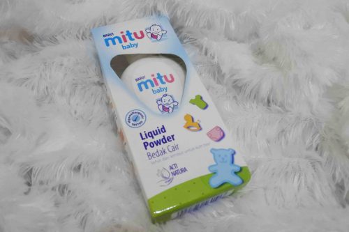 Review Bedak Cair : Mitu Baby Liquid Powder