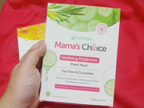 Review Mama's Choice Sheet Mask - Soothing Protective
