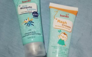 Review Bambi Baby Lotion Anti Nyamuk dan Rash Cream