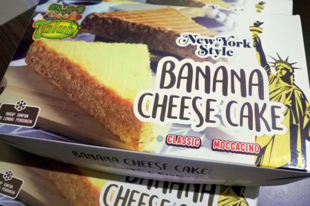 Review NY Style Premium Banana Cheesecake ala Bika Bogor