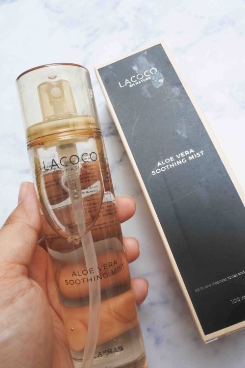 Review Lacoco Aloe Vera Soothing Mist