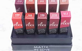 Review Pixy Matte in Love Lipstick (Full Swatch!)