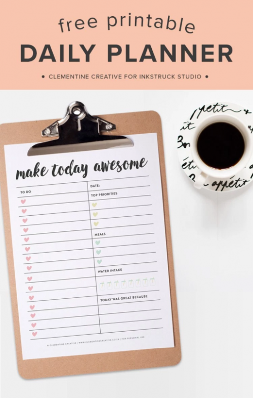 Free 2017 Planner & More - Just Download & Print!