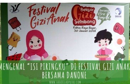 Mengenal “Isi Piringku” di Festival Gizi Anak bersama Danone